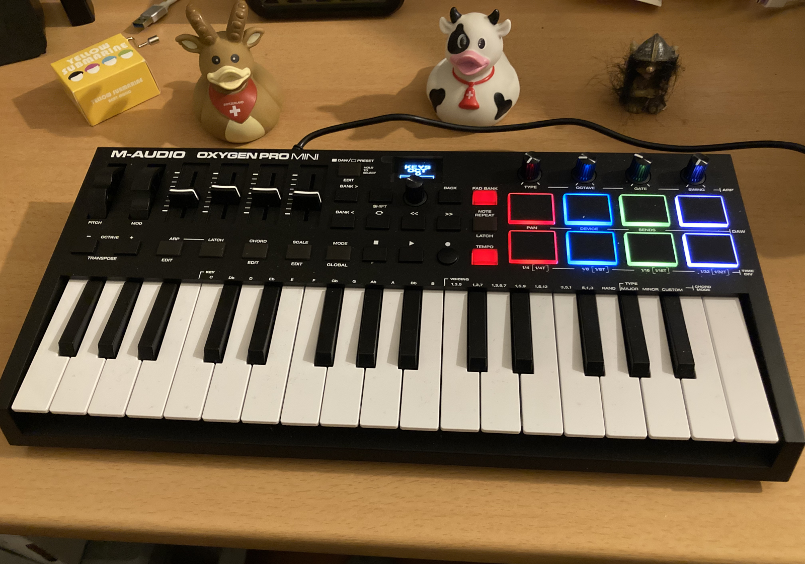 Mon nouveau clavier MIDI